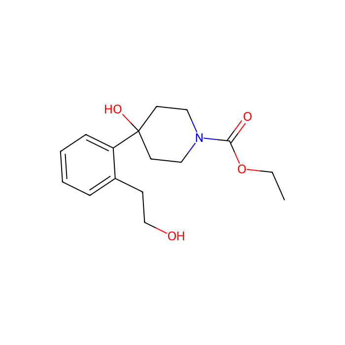 4-羟基-4-(2-(2-羟乙基)苯基)哌啶-1-甲酸乙酯