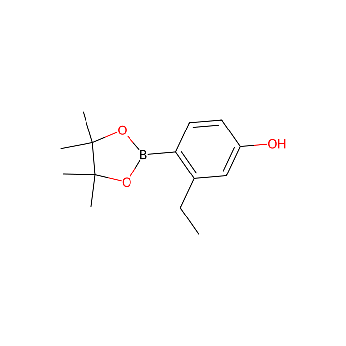 3-乙基-4-(4,4,5,5-四甲基-1,3,2-二氧硼戊烷-2-基)苯酚