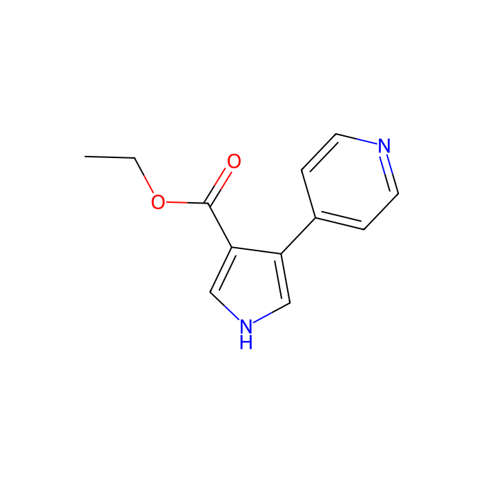 4-(吡啶-4-基)-1H-吡咯-3-甲酸乙酯