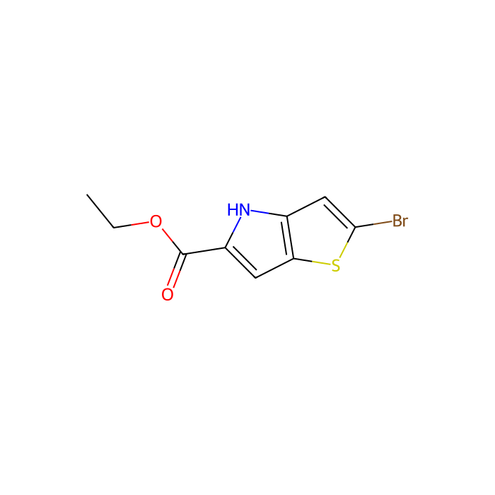 乙基 2-溴-4H-噻吩并[3,2-b]吡咯-5-羧酸酯