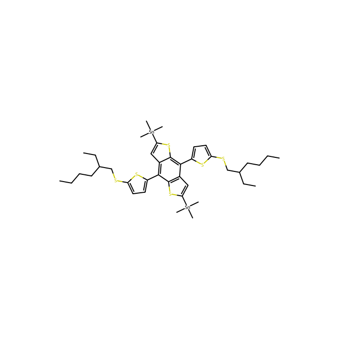 1,1'-[4,8-双[5-[（2-乙基己基）硫代] -2-噻吩基]苯并[1,2-b：4,5-b']二噻吩-2,6-二基] 双[1,1,1-三甲基斯坦纳]