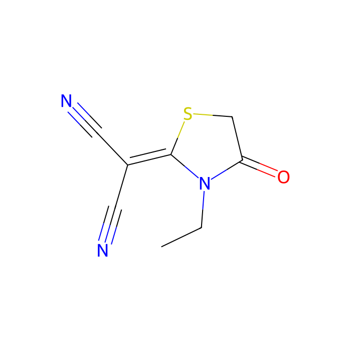 2-（3-乙基-4-氧基噻唑烷-2-亚甲基）丙二腈