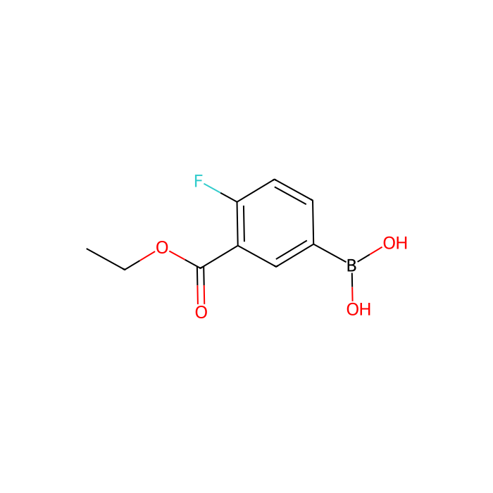3-(乙氧基羰基)-4-氟苯硼酸 (含不同量的酸酐)
