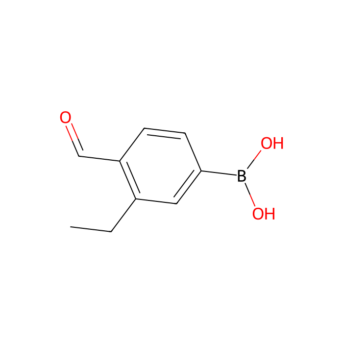 3-乙基-4-甲酰基苯基硼酸