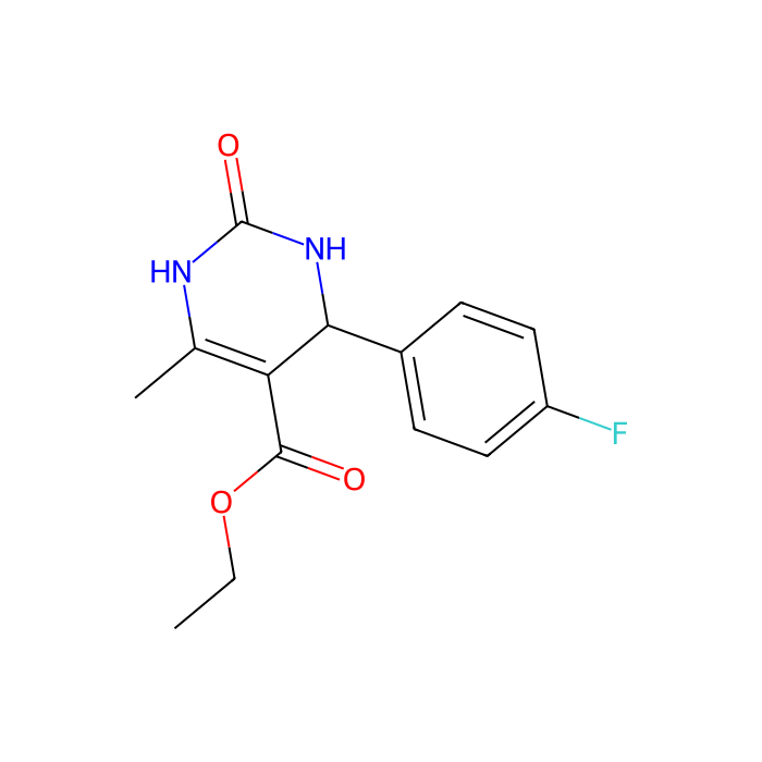 4-（4-氟苯基）-6-甲基-2-（1H，3H）-嘧啶-5-羧酸乙酯