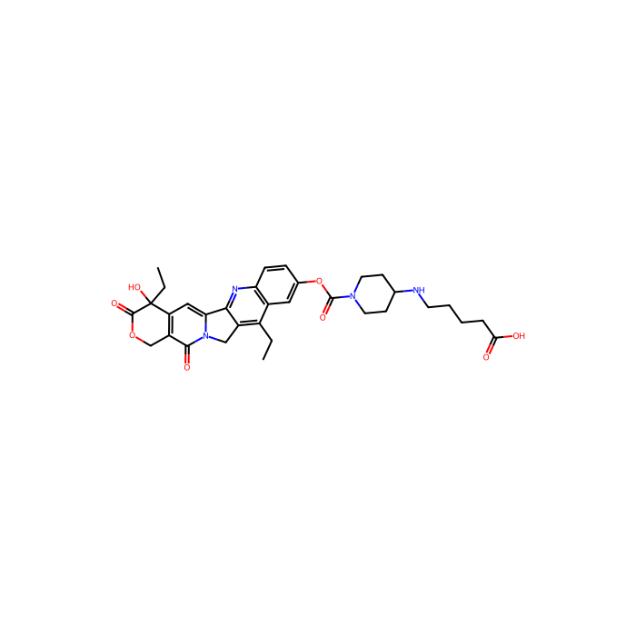 7-乙基-10-(4-N-氨基戊酸)-1-哌啶子基)羰氧基喜树碱