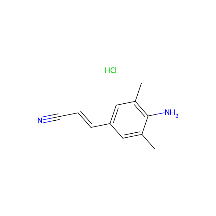 （E）-3-（4-氨基-3,5-二甲基苯基）丙烯腈盐酸盐