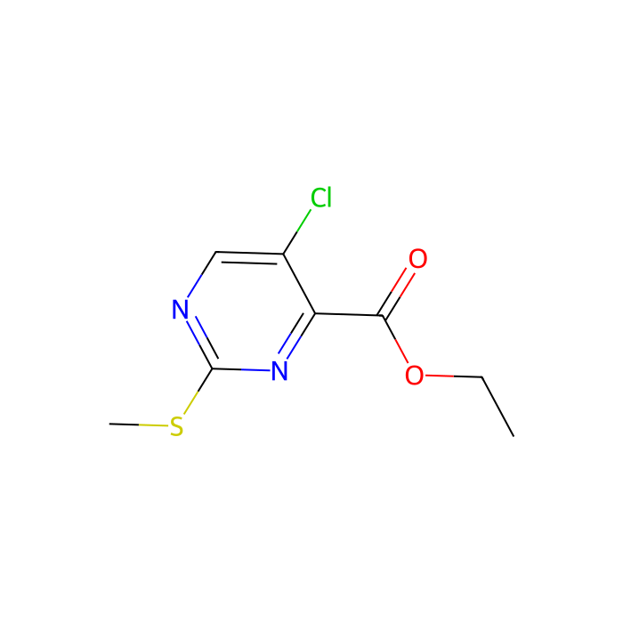 5-氯-2-（甲硫基）嘧啶-4-羧酸乙酯