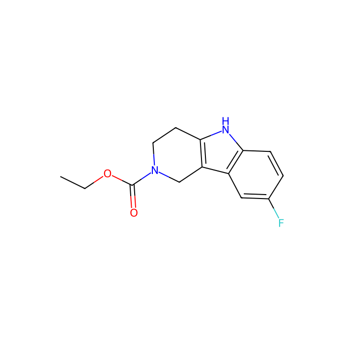 8-氟-1,3,4,5-四氢-2H-吡啶基-[4,3-b]吲哚-2-羧酸乙酯