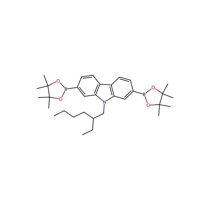 9-(2-乙基己基)-2,7-双(4,4,5,5-四甲基-1,3,2-二氧杂环戊硼烷-2-基)-9H-咔唑