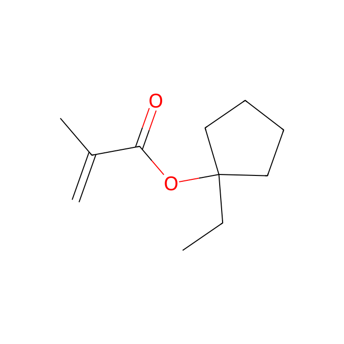 甲基丙烯酸1-乙基环戊酯 (含稳定剂MEHQ)