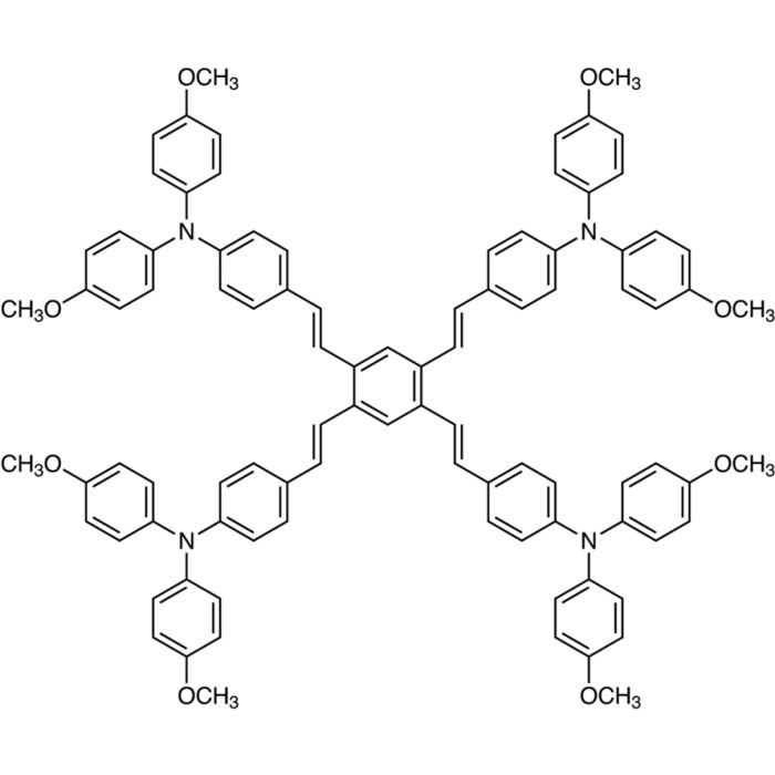 (E,E,E,E)-1,2,4,5-四[4-[双(4-甲氧基苯基)氨基]苯乙烯基]苯