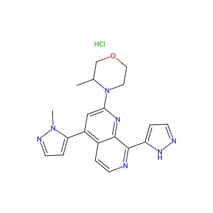 Elimusertib (BAY-1895344) hydrochloride, 丝氨酸蛋白激酶 ATR 抑制剂