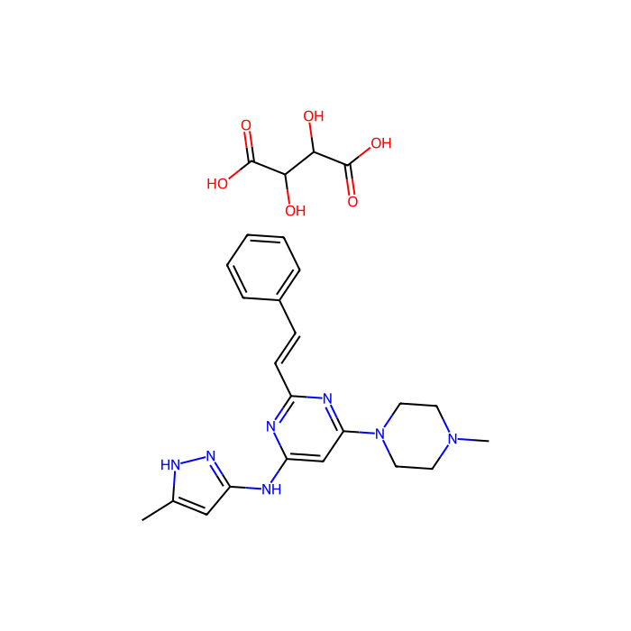 ENMD-2076 L-(+)-Tartaric acid