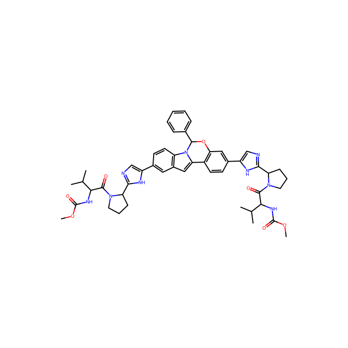 Elbasvir, 非结构蛋白 5A 抑制剂
