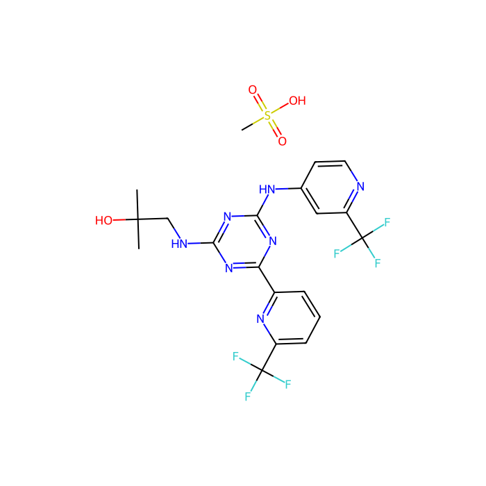 甲磺酸依那西汀, 异柠檬酸脱氢酶 [NADP]，线粒体抑制剂
