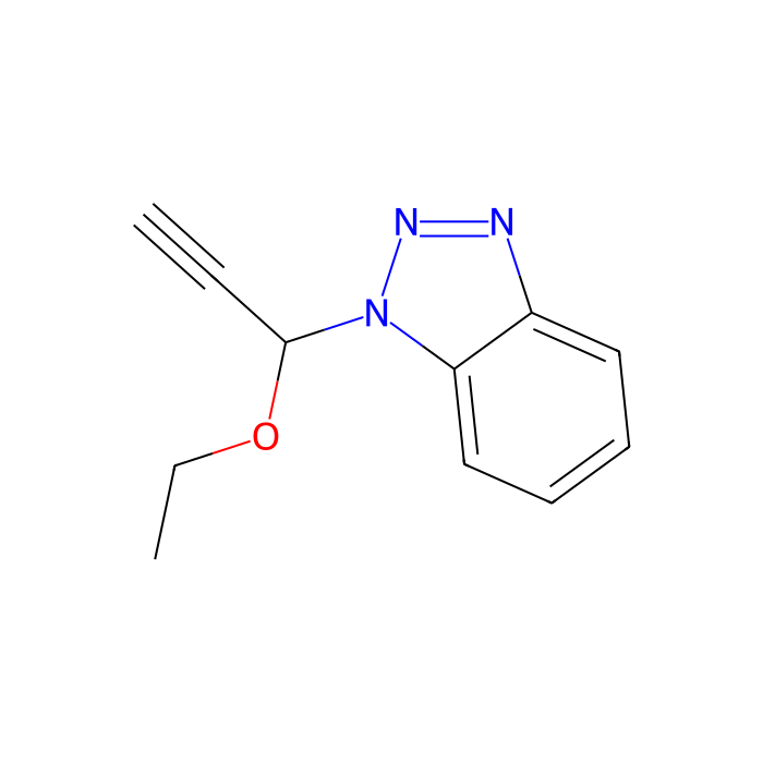 1-(1-乙氧基-2-丙炔基)-1H-苯并三唑