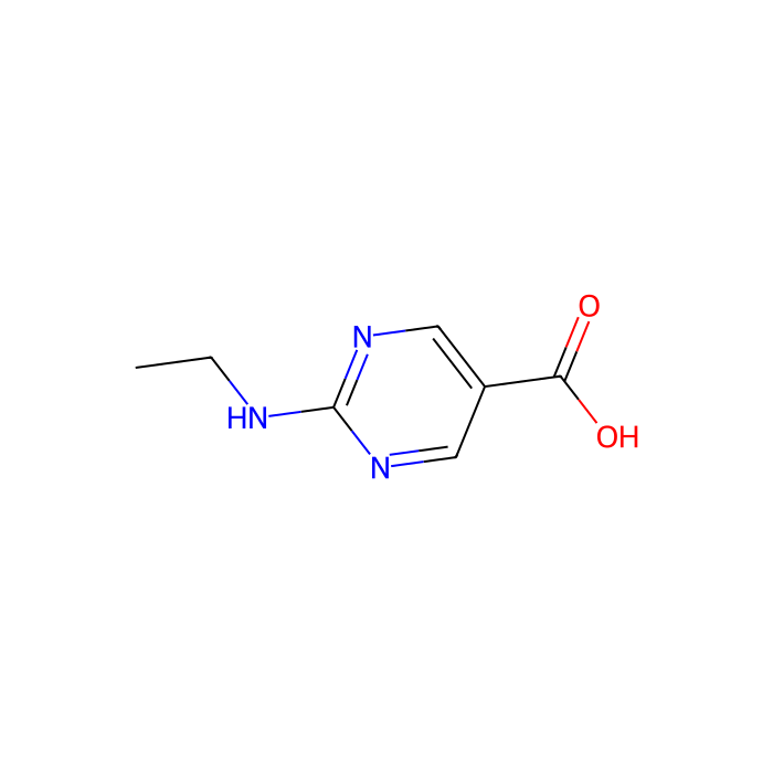 2-(乙基氨基)嘧啶-5-羧酸
