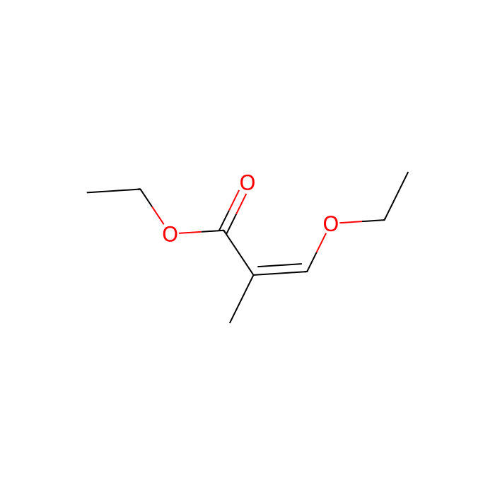 (E)-3-乙氧基-2-甲基丙烯酸乙酯