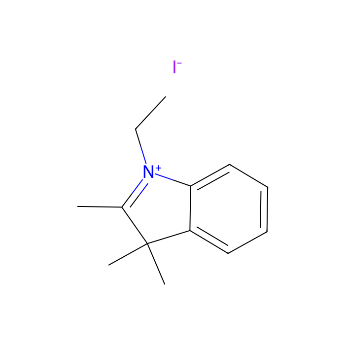 1-乙基-2,3,3-三甲基-3H-吲哚-1-鎓碘化物