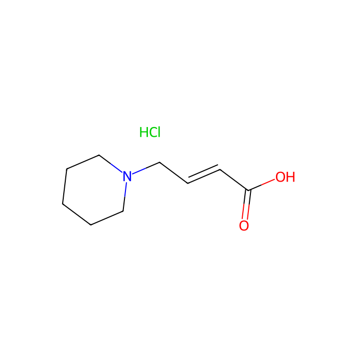 (E)-4-(哌啶-1-基)丁-2-烯酸盐酸盐