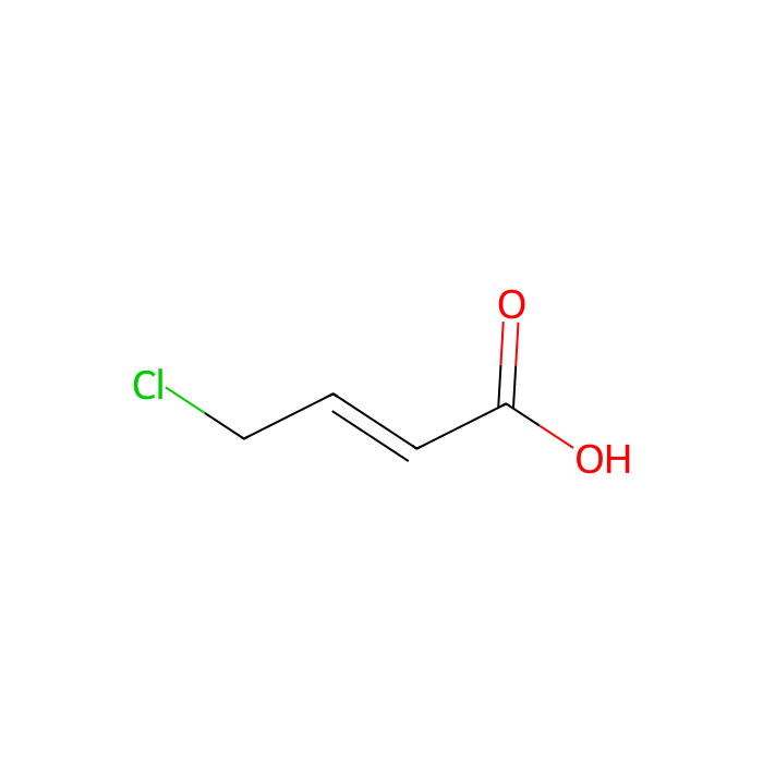 (E)-4-氯丁-2-烯酸