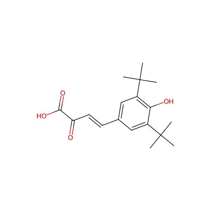 (3E)-4-(3,5-di-tert-butyl-4-hydroxyphenyl)-2-oxobut-3-enoic acid, GABA B 受体的异位调节剂