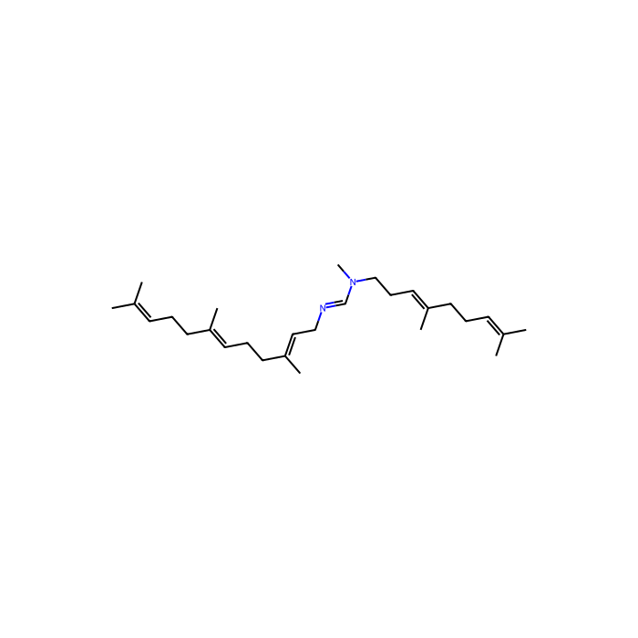 (E)-N-[(3E)-4,8-dimethylnona-3,7-dien-1-yl]-N-methyl-N'-[(2E,6E)-3,7,11-trimethyldodeca-2,6,10-trien-1-yl]methenimidamide, 角鲨烯合成酶抑制剂 