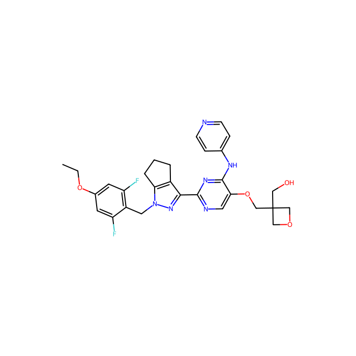 [3-[[2-[1-[(4-ethoxy-2,6-difluorophenyl)methyl]-5,6-dihydro-4H-cyclopenta[c]pyrazol-3-yl]-4-(pyridin-4-ylamino)pyrimidin-5-yl]oxymethyl]oxetan-3-yl]methanol, BUB1 有丝分裂检查点丝氨酸/苏氨酸激酶抑制剂