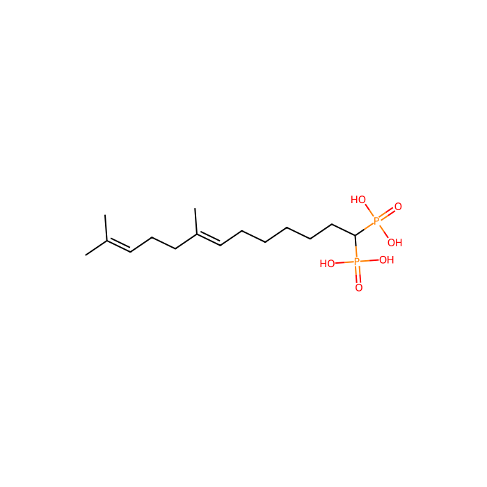 [(7E)-8,12-dimethyl-1-phosphonotrideca-7,11-dien-1-yl]phosphonic acid, 角鲨烯合成酶抑制剂 