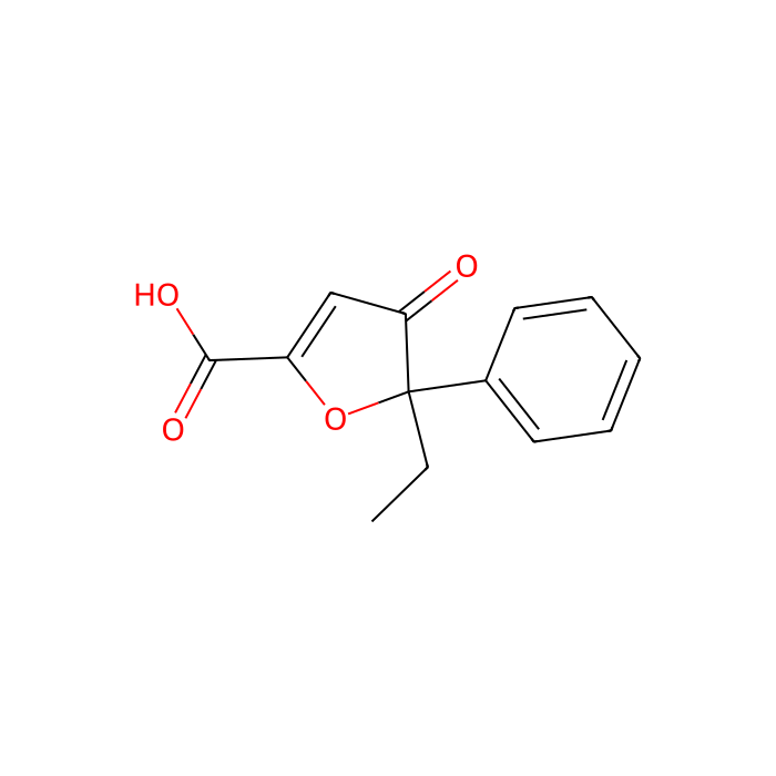 5-ethyl-4-oxo-5-phenylfuran-2-carboxylic acid, HCA 3 受体激动剂