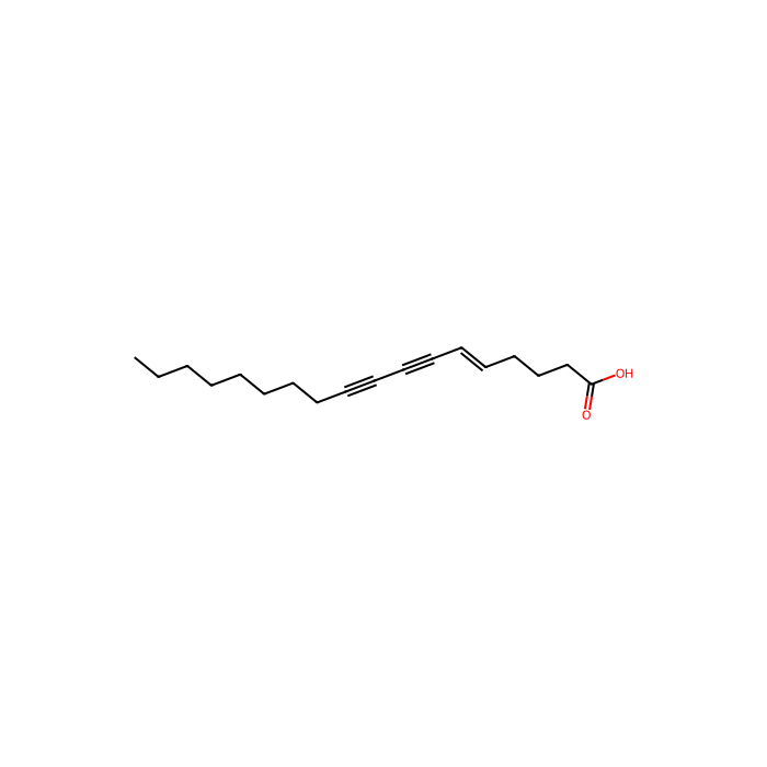 (5E)-octadec-5-en-7,9-diynoic acid, 羟甲基戊二酰-CoA 还原酶抑制剂