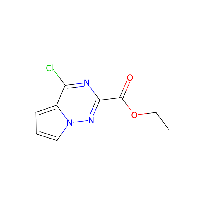 ethyl 4-chloropyrrolo[2,1-f][1,2,4]triazine-2-carboxylate