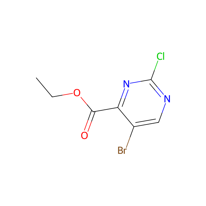 Ethyl 5-bromo-2-chloropyrimidine-4-carboxylate