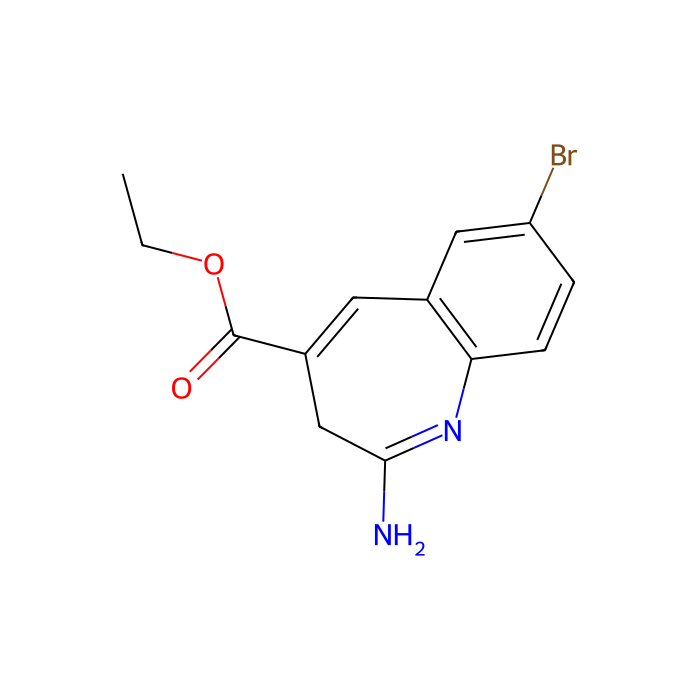 ethyl 2-amino-7-bromo-3H-1-benzazepine-4-carboxylate