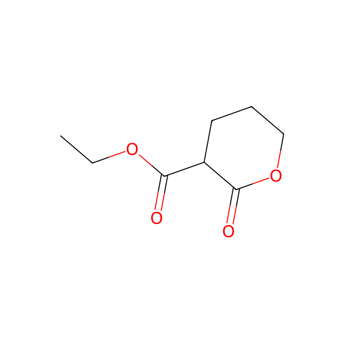 ethyl 3,4,5,6-tetrahydro-2-oxo-2h-pyran-3-carboxylate