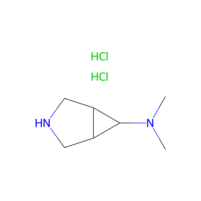 exo-N,N-dimethyl-3-azabicyclo[3.1.0]hexan-6-amine dihydrochloride
