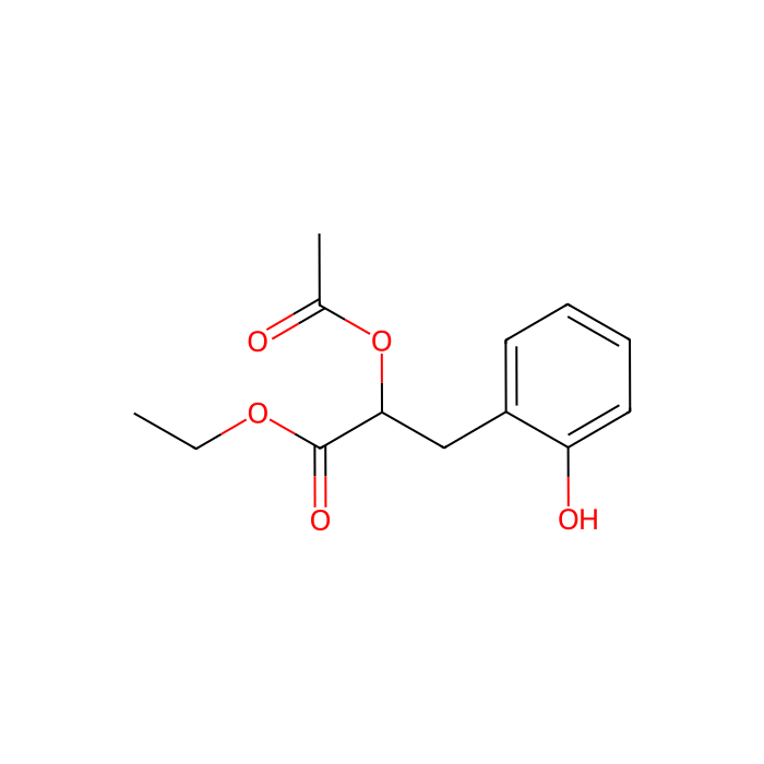 ethyl (2R)-2-acetoxy-3-(2-hydroxyphenyl)propanoate
