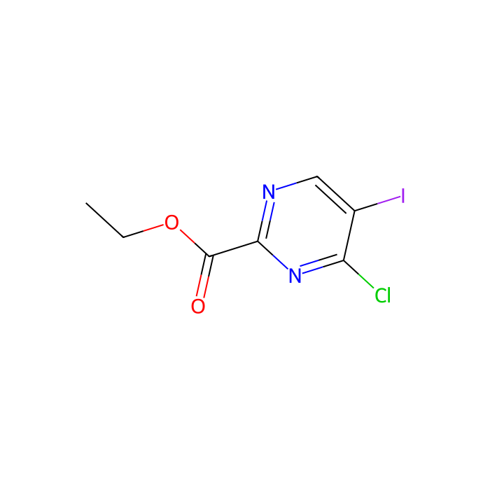 ethyl 4-chloro-5-iodo-pyrimidine-2-carboxylate