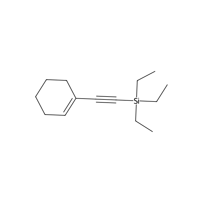 2-(cyclohexen-1-yl)ethynyl-triethyl-silane