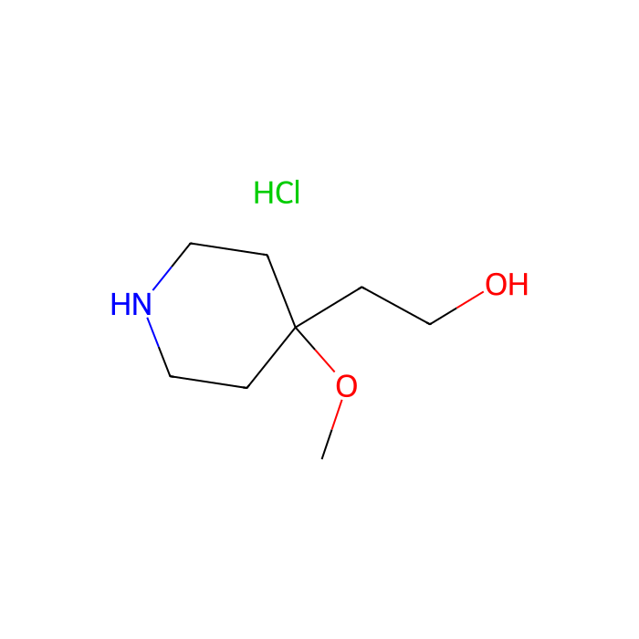 2-(4-methoxy-4-piperidyl)ethanol;hydrochloride