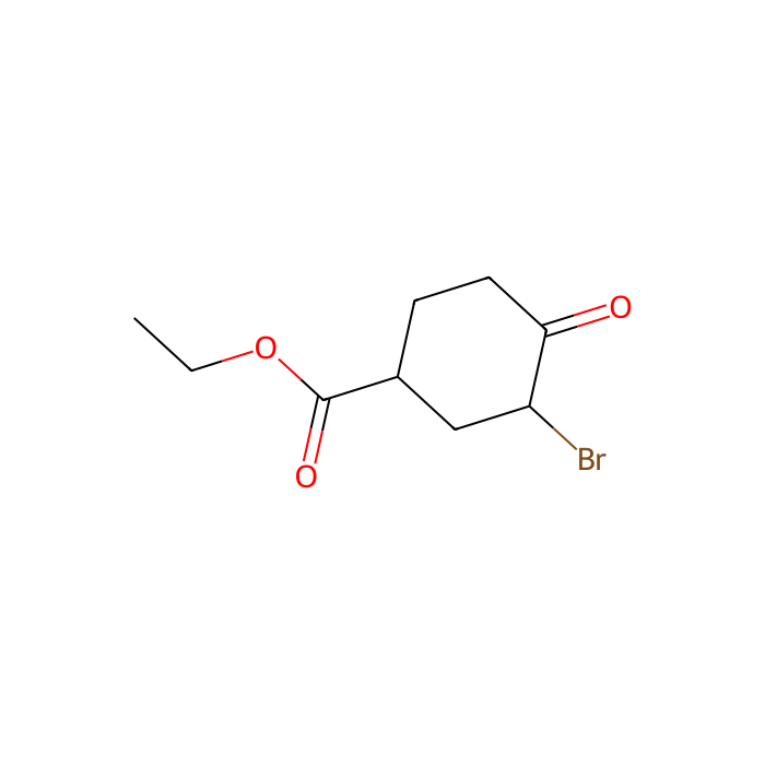 ethyl 3-bromo-4-oxocyclohexane-1-carboxylate