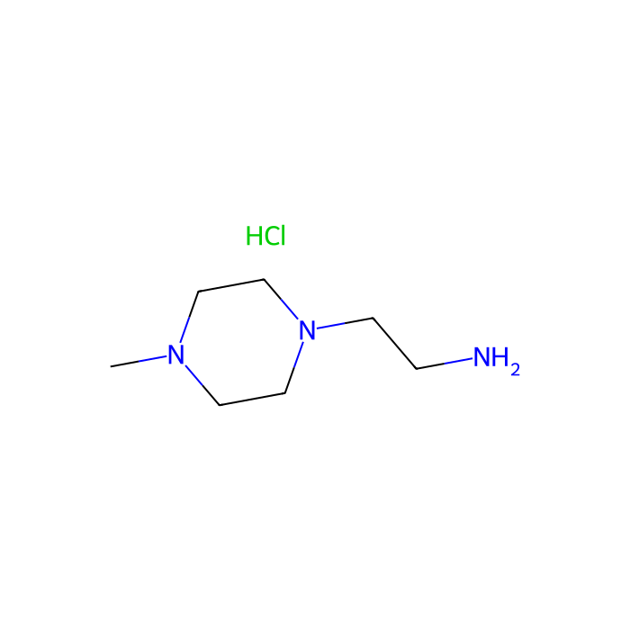 2-(4-methylpiperazin-1-yl)ethanamine;hydrochloride