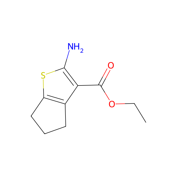 2-氨基-5,6-二氢-4H-环戊二烯并[b]噻吩-3-羧酸乙酯
