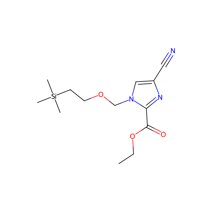 ethyl 4-cyano-1-(2-trimethylsilylethoxymethyl)imidazole-2-carboxylate
