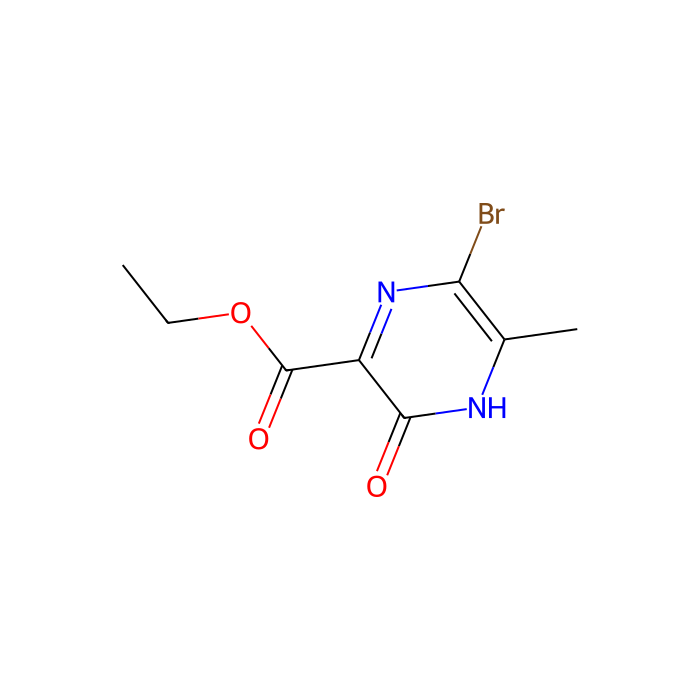 ethyl 6-bromo-3-hydroxy-5-methyl-pyrazine-2-carboxylate