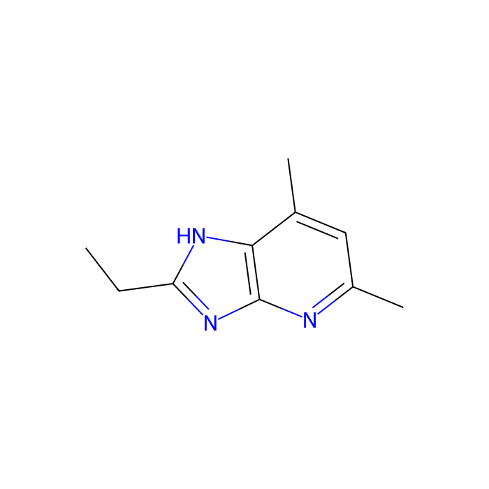 2-乙基-5,7-二甲基-1H-咪唑并[4,5-b]吡啶