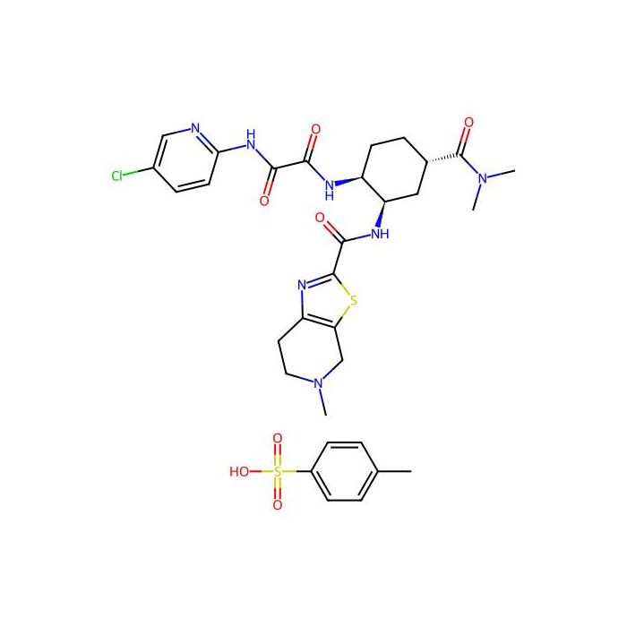 Edoxaban tosylate, 凝血因子 X 抑制剂