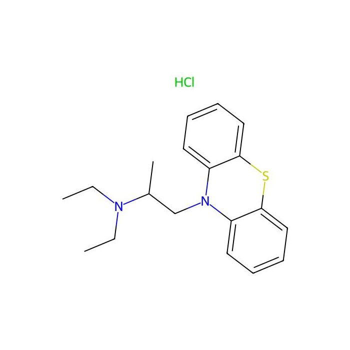 Ethopropazine hydrochloride, 肌卡因乙酰胆碱受体 M1 拮抗剂