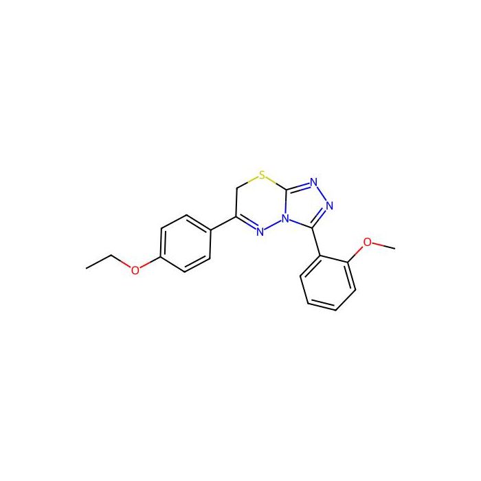 6-(4-ethoxyphenyl)-3-(2-methoxyphenyl)-7H-[1,2,4]triazolo[3,4-b][1,3,4]thiadiazine